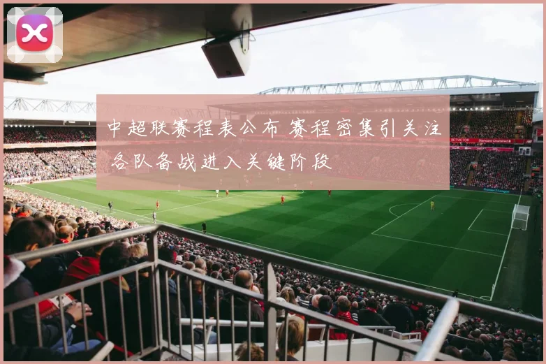 中超联赛程表公布 赛程密集引关注 各队备战进入关键阶段